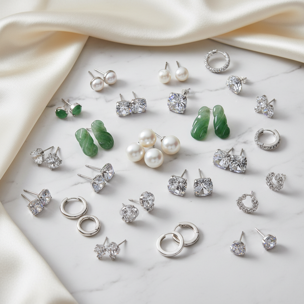 The LIGHT Earrings / Ear- Studs