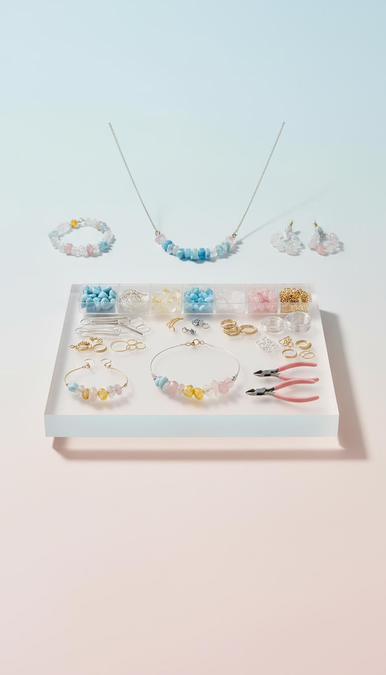 DIY Gemstone Jewelry Kit