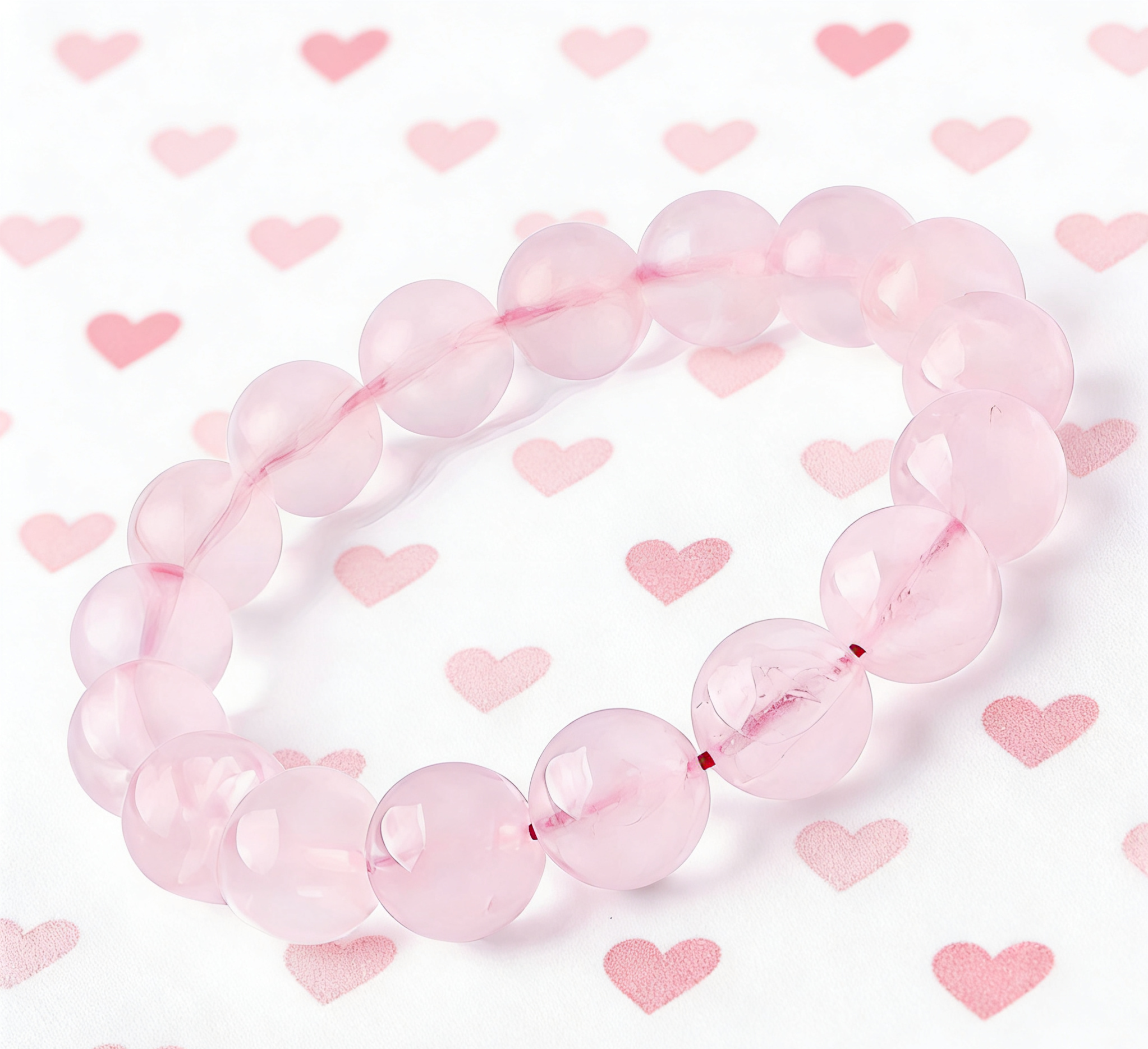 BGM03 PREMIUM Loving Rosie Rose Quartz Mystery Jewellery Bag