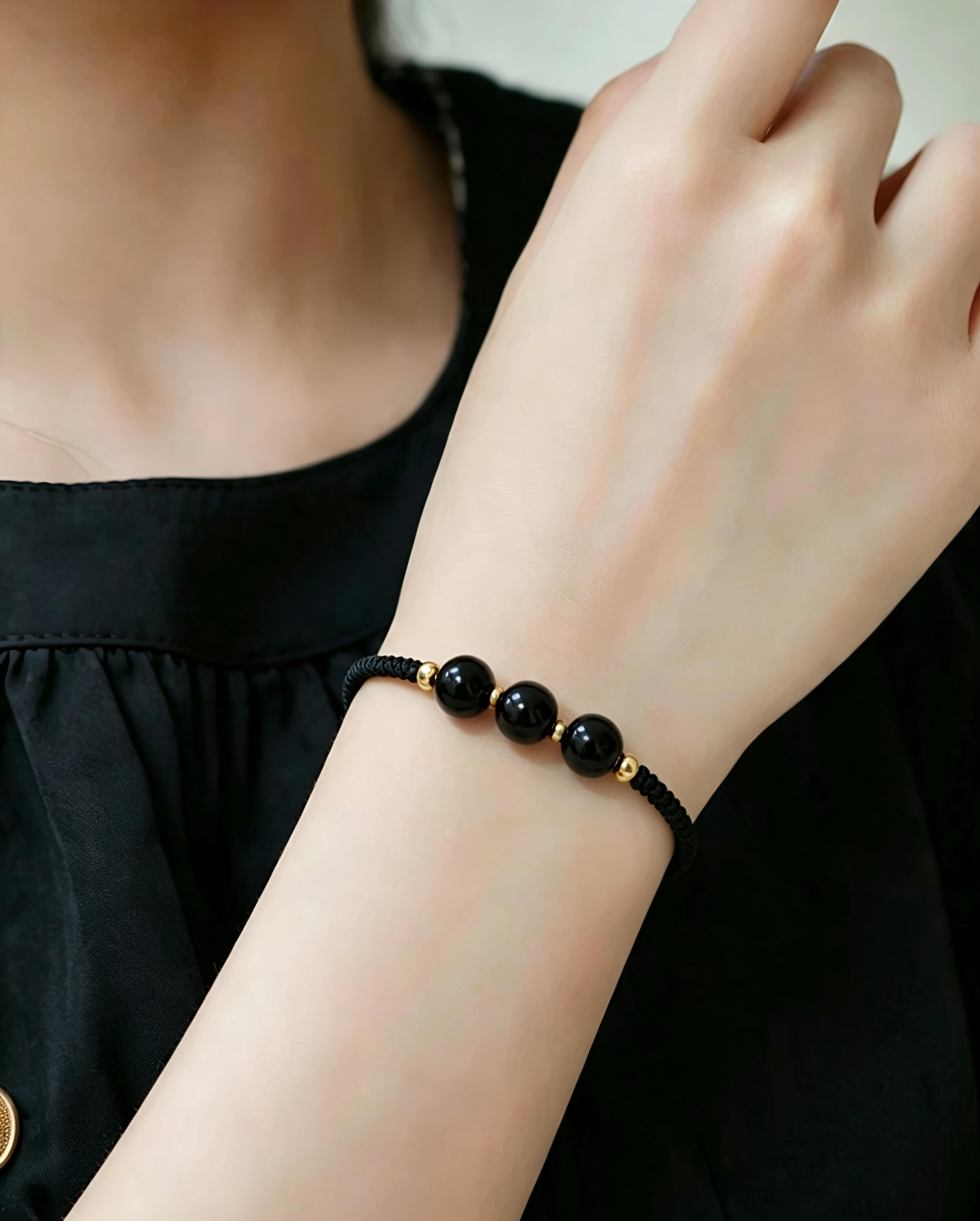 GOOD34 - PREMIUM Good'ness Hand Braided Triples Adjustable Bracelet (Variety)