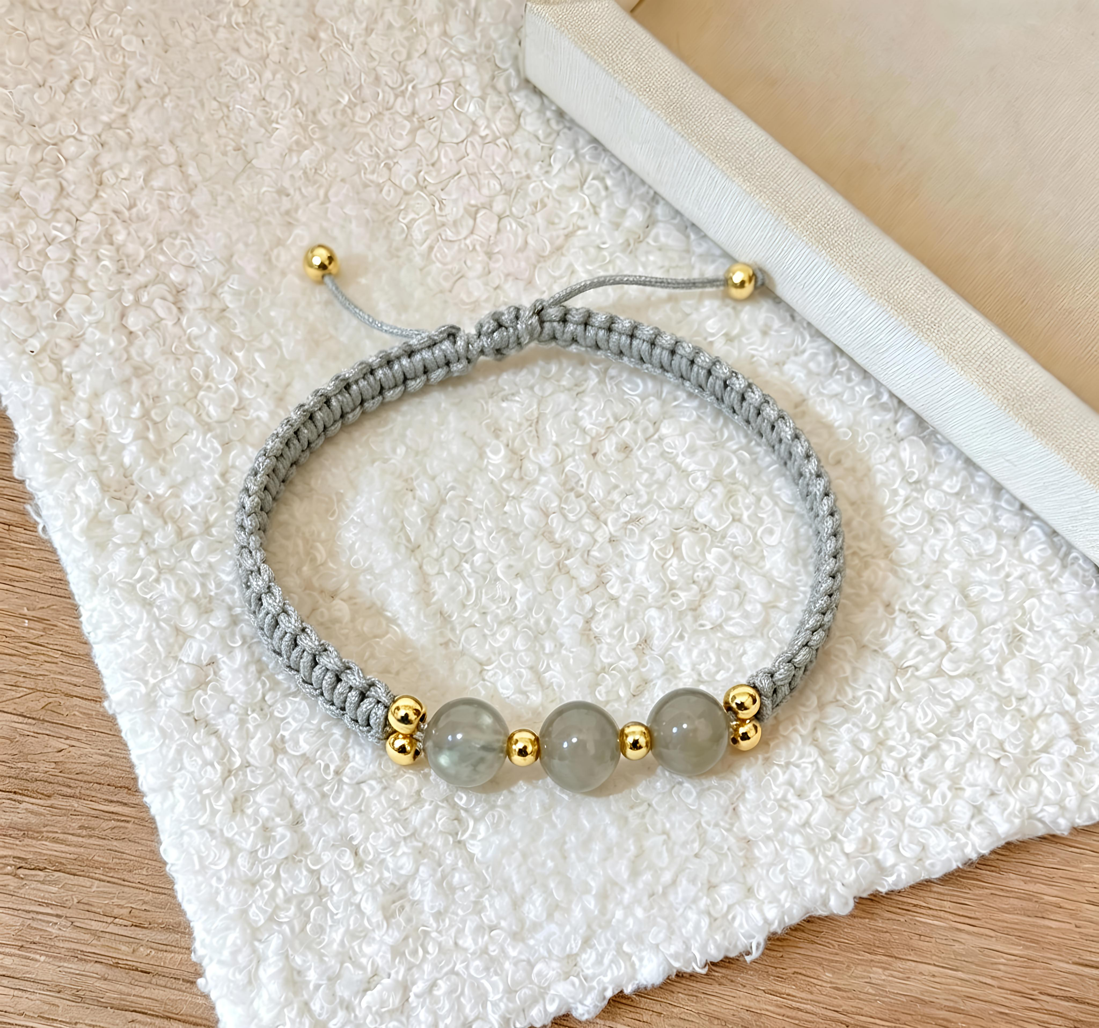 GOOD34 - PREMIUM Good'ness Hand Braided Triples Adjustable Bracelet (Variety)