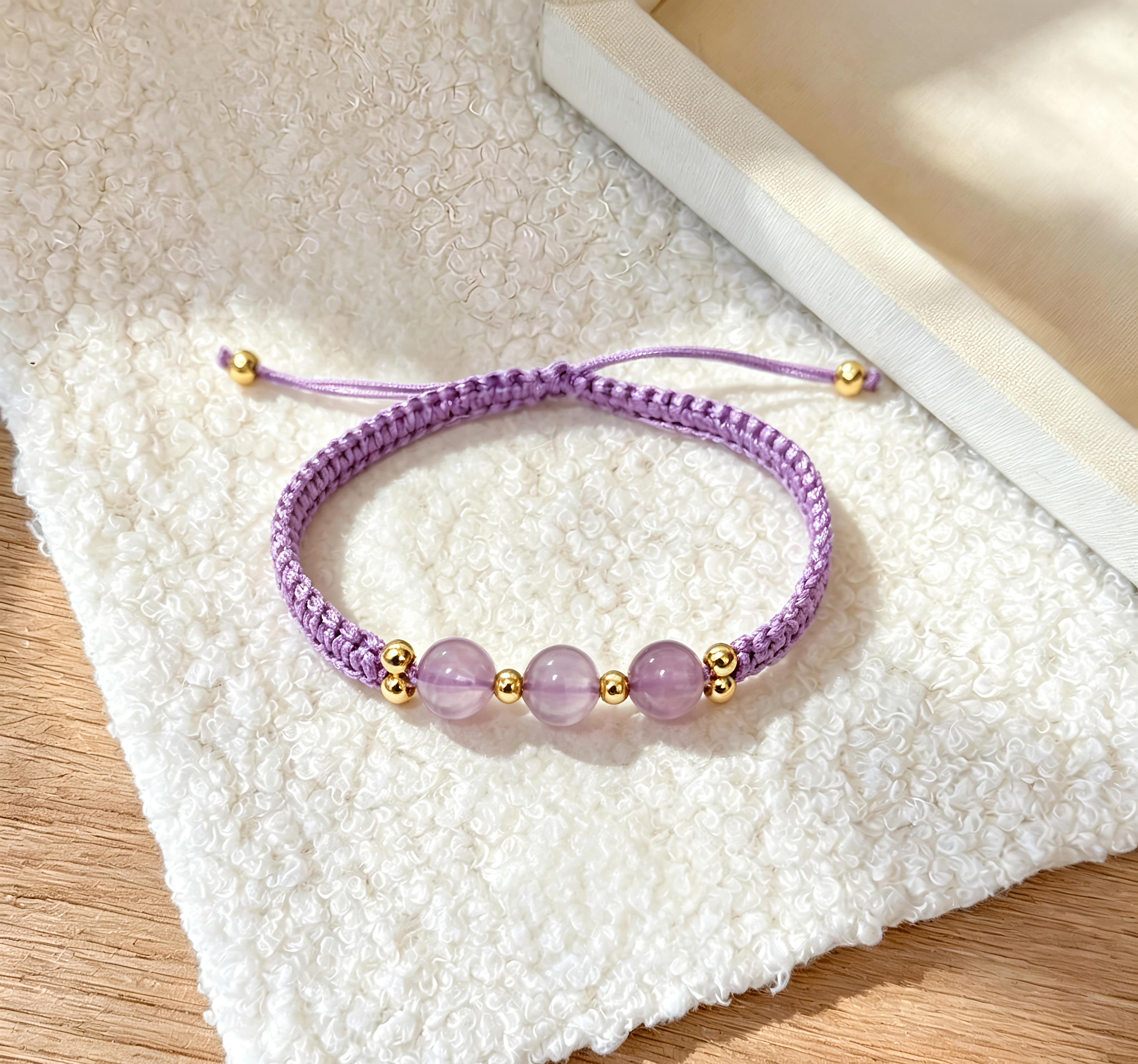 GOOD34 - PREMIUM Good'ness Hand Braided Triples Adjustable Bracelet (Variety)