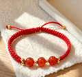 GOOD34 - PREMIUM Good'ness Hand Braided Triples Adjustable Bracelet (Variety)