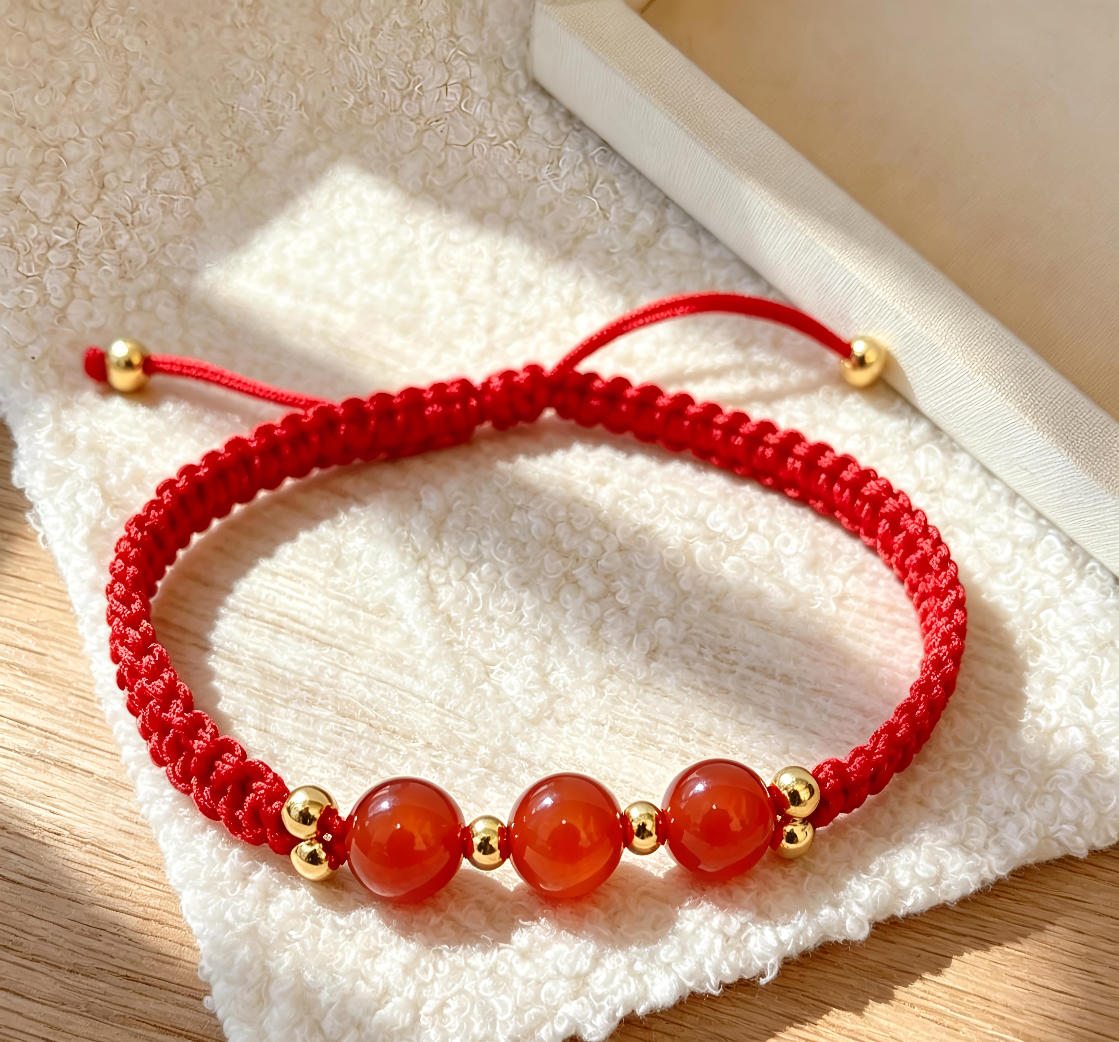 GOOD34 - PREMIUM Good'ness Hand Braided Triples Adjustable Bracelet (Variety)