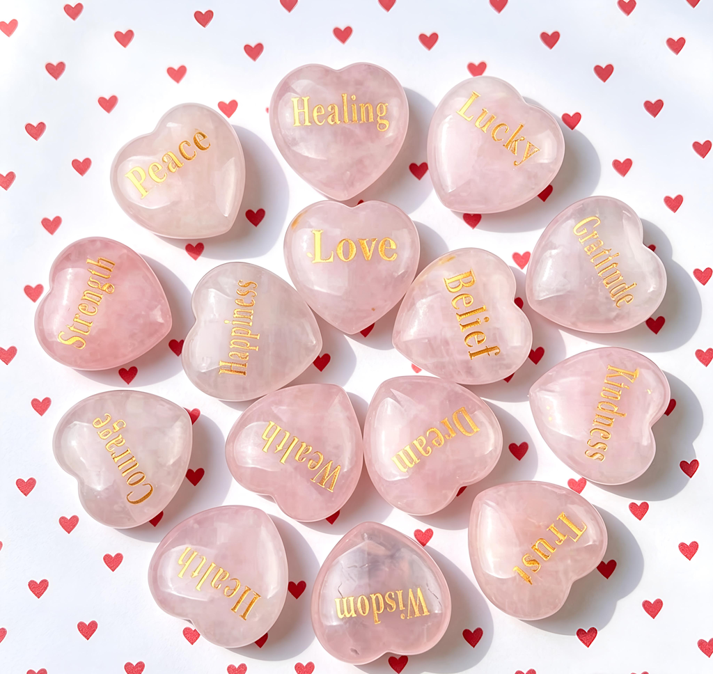 DRN01 Rose Quartz Inspirational 30mm