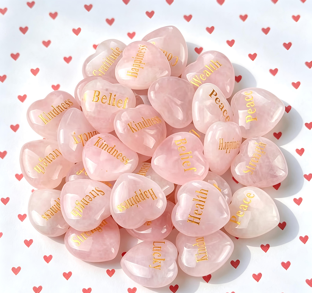 DRN01 Rose Quartz Inspirational 30mm