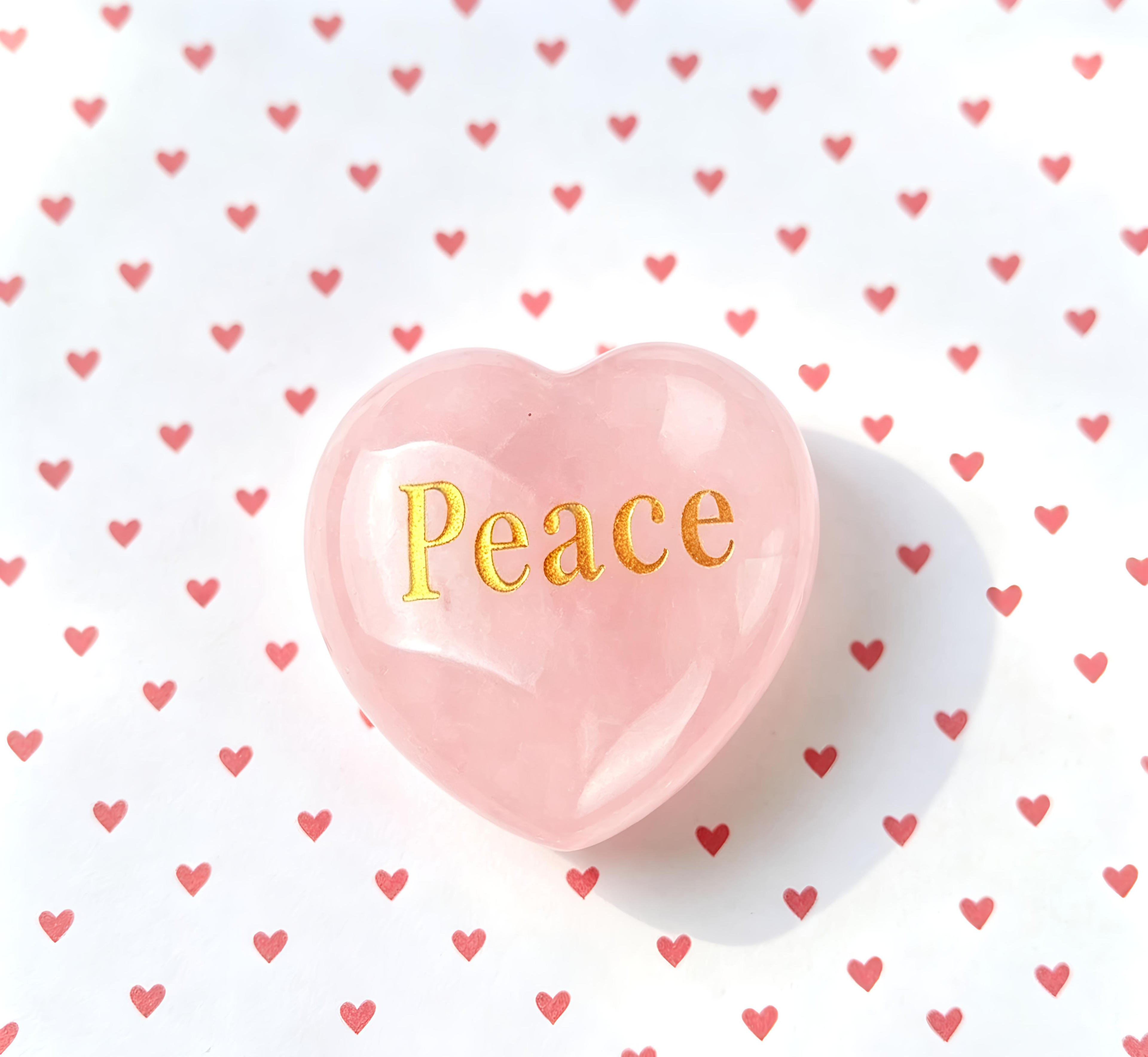 DRN01 Rose Quartz Inspirational 30mm