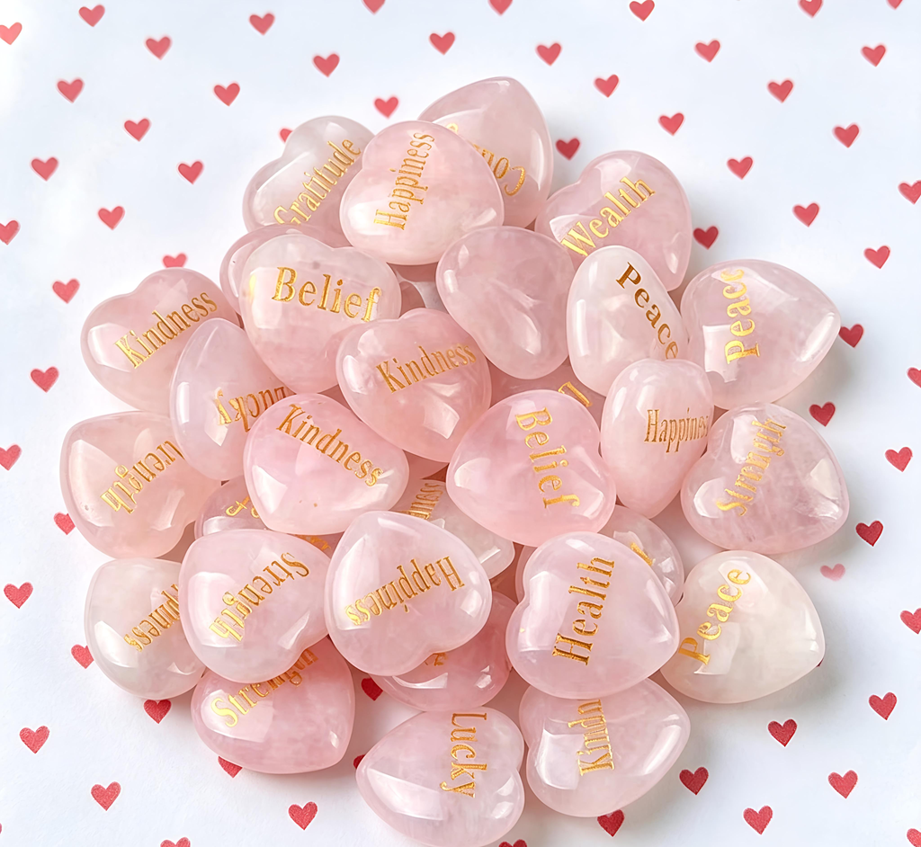DRN01 Rose Quartz Inspirational 30mm