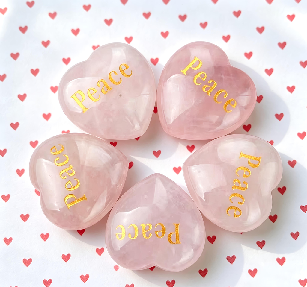 DRN01 Rose Quartz Inspirational 30mm