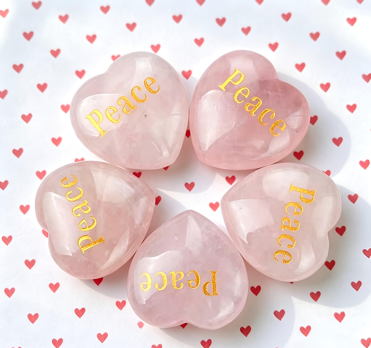 DRN01 Rose Quartz Inspirational 30mm