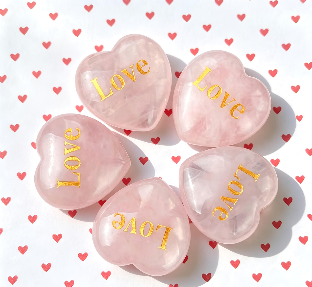 DRN01 Rose Quartz Inspirational 30mm