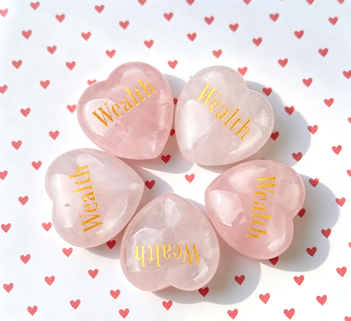 DRN01 Rose Quartz Inspirational 30mm