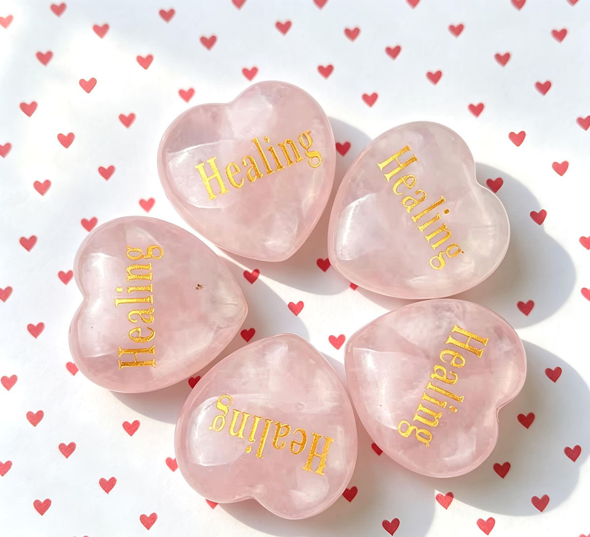 DRN01 Rose Quartz Inspirational 30mm