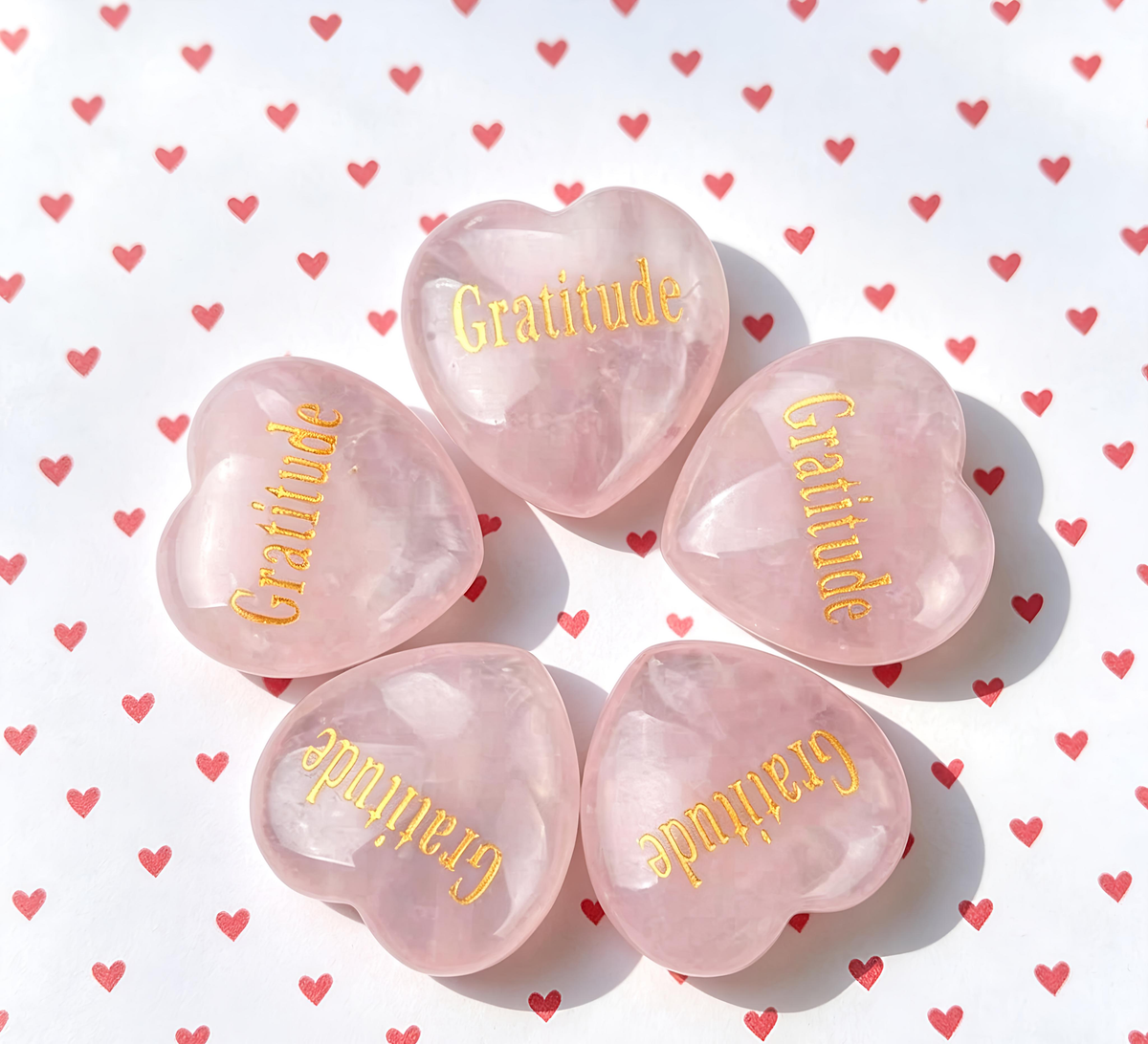 DRN01 Rose Quartz Inspirational 30mm