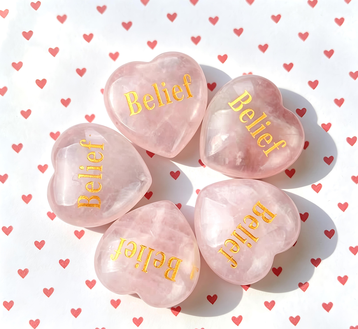 DRN01 Rose Quartz Inspirational 30mm