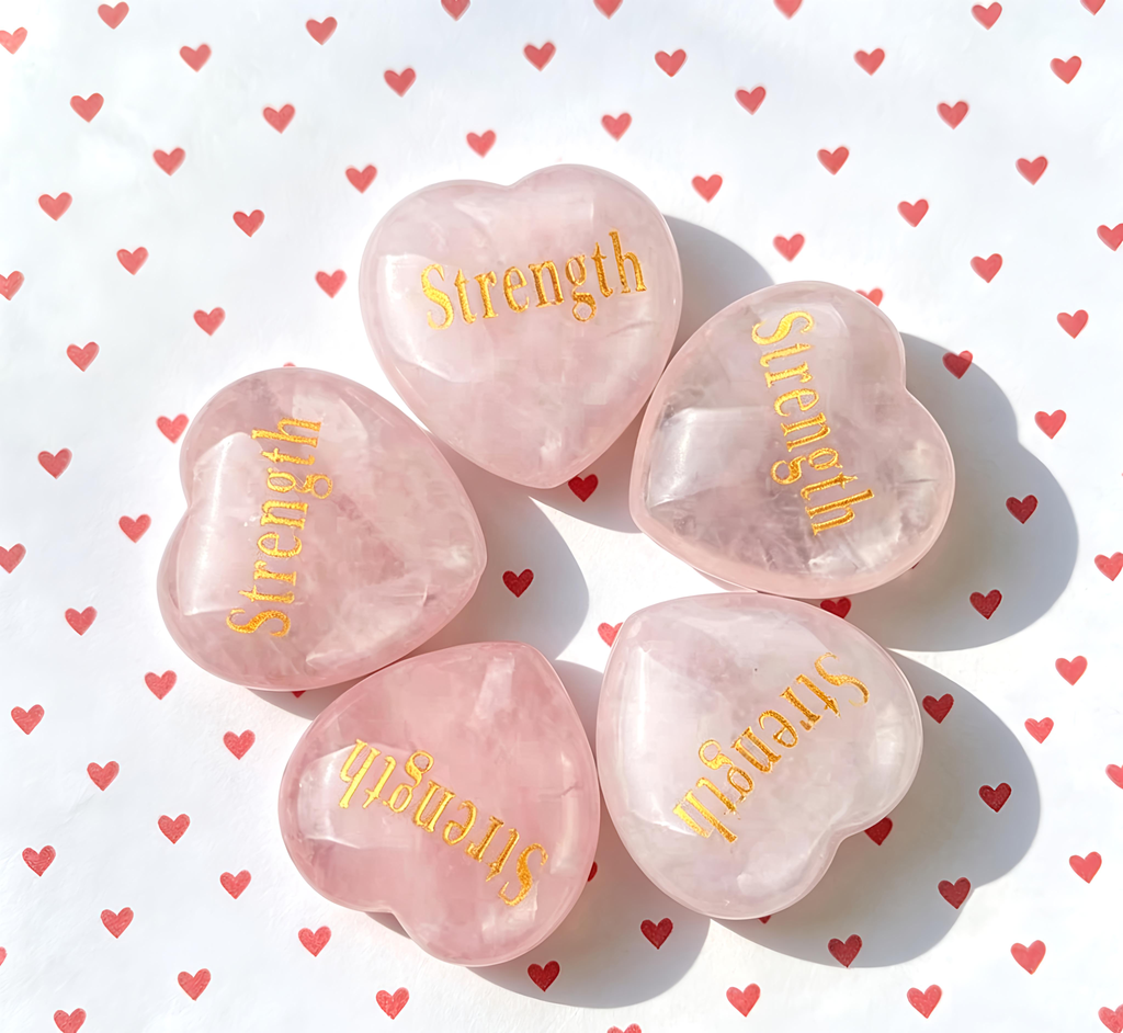 DRN01 Rose Quartz Inspirational 30mm