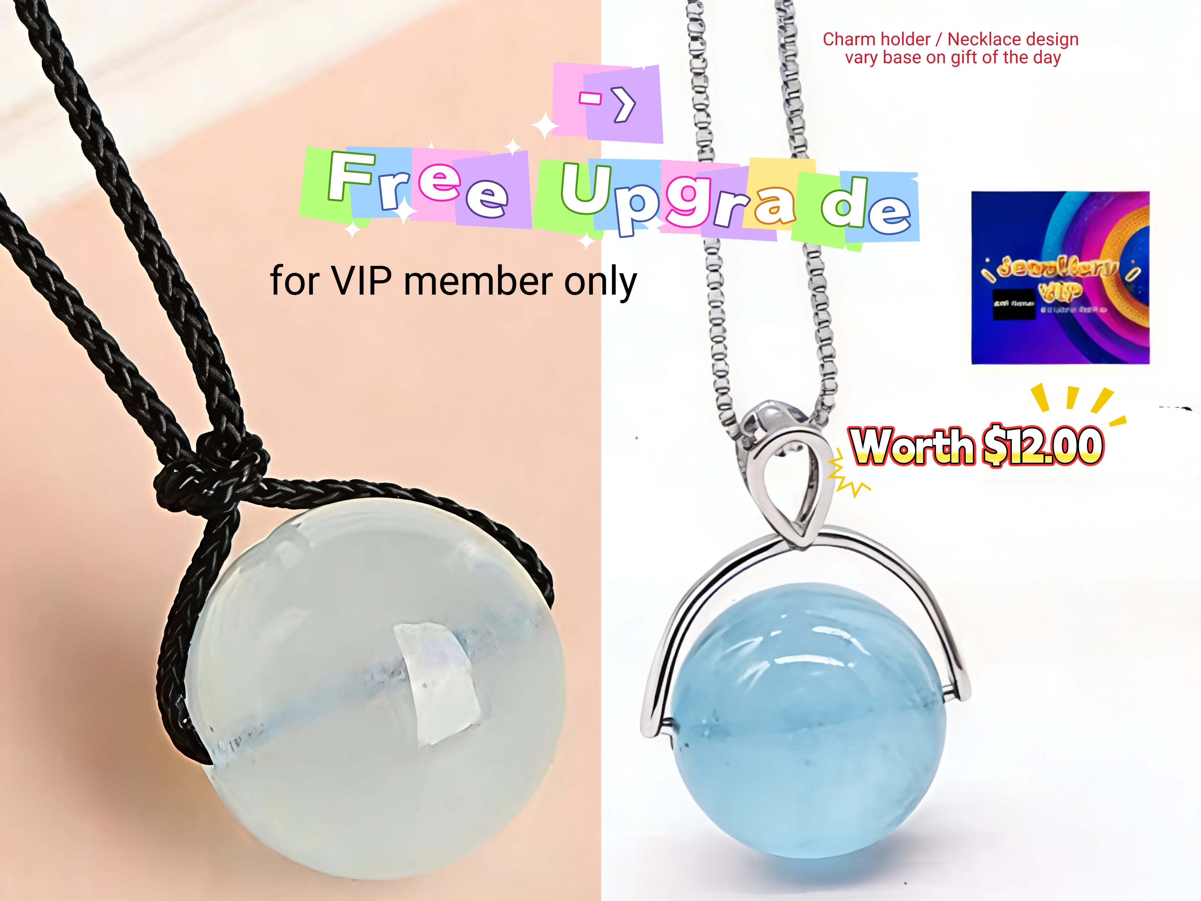 BGM : VIP Exclusive: Free Premium Necklace Upgrade ✨