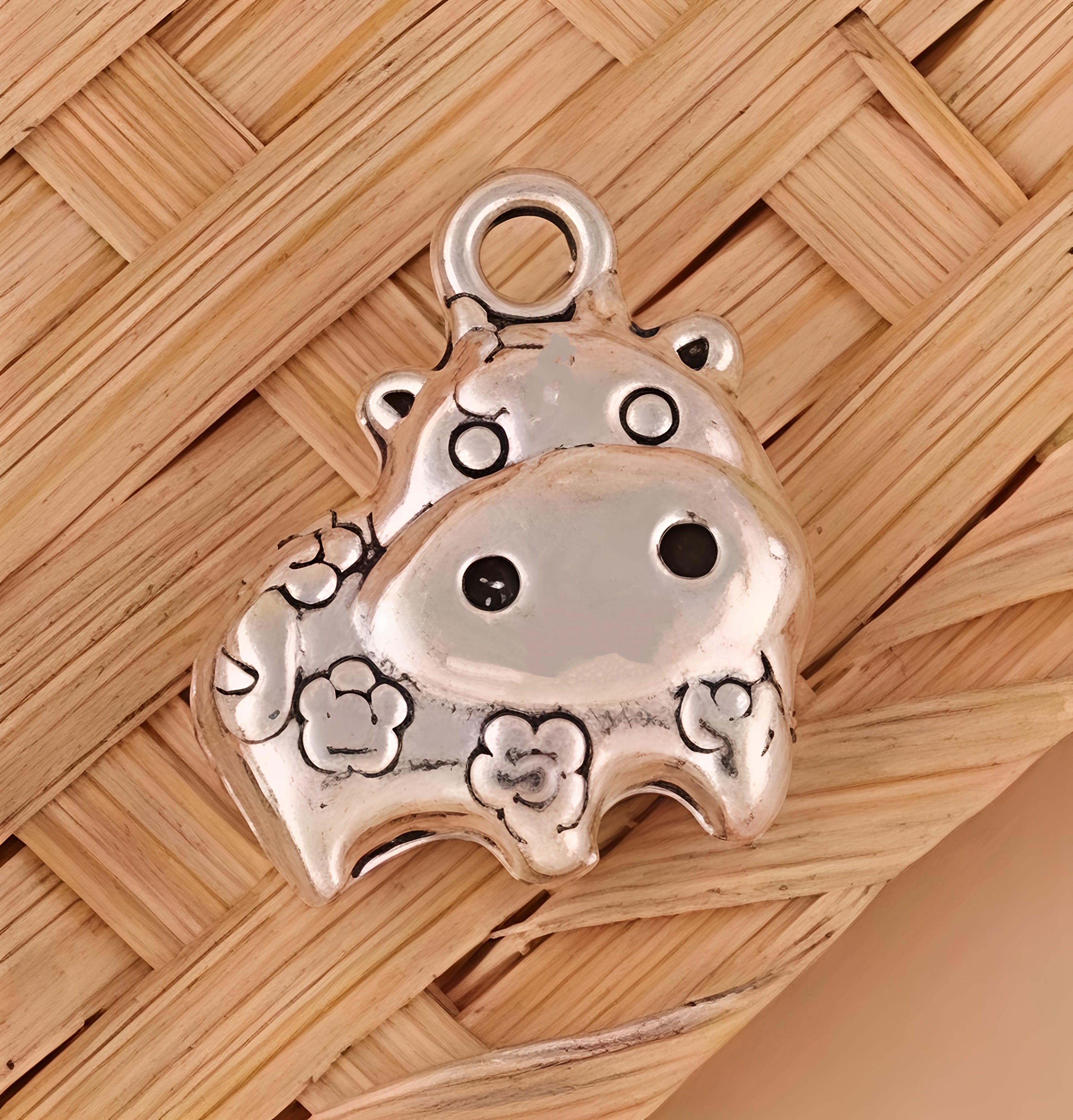 SGD$0 Redemption (7): Tibetan Silver Happy Animal Charm ClipOn / Pendant