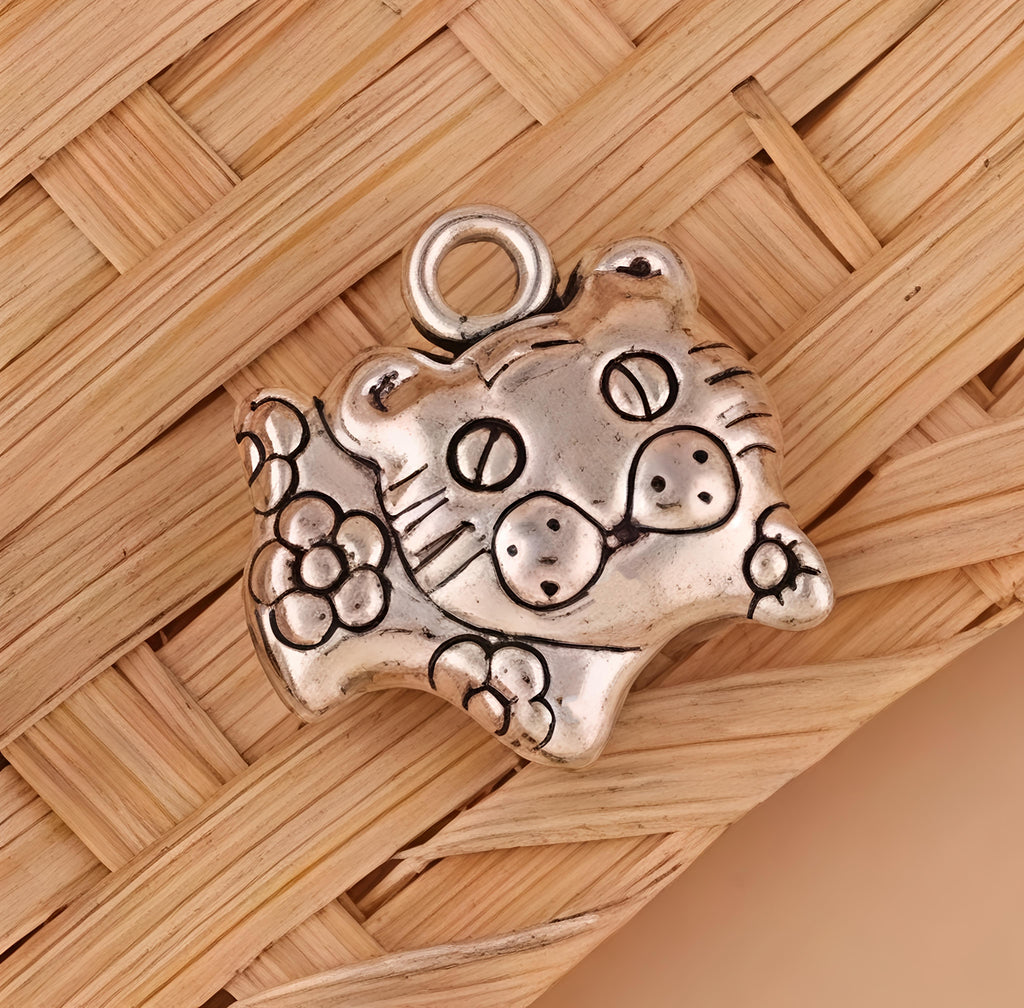 SGD$0 Redemption (7): Tibetan Silver Happy Animal Charm ClipOn / Pendant