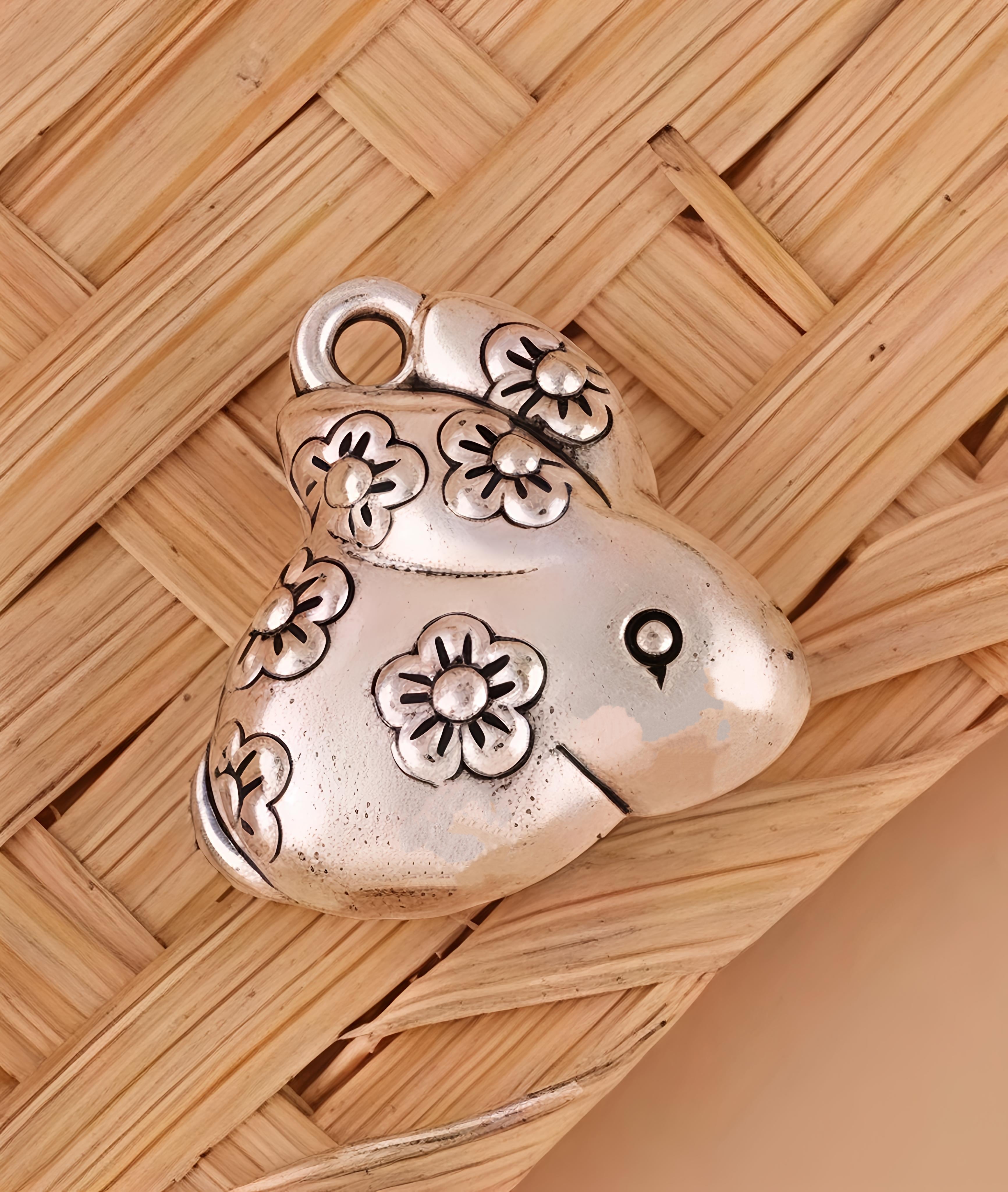 SGD$0 Redemption (7): Tibetan Silver Happy Animal Charm ClipOn / Pendant