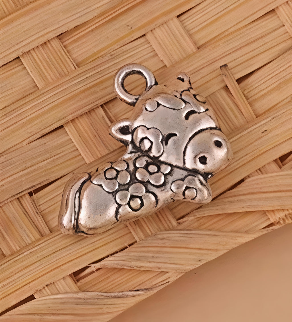 SGD$0 Redemption (7): Tibetan Silver Happy Animal Charm ClipOn / Pendant