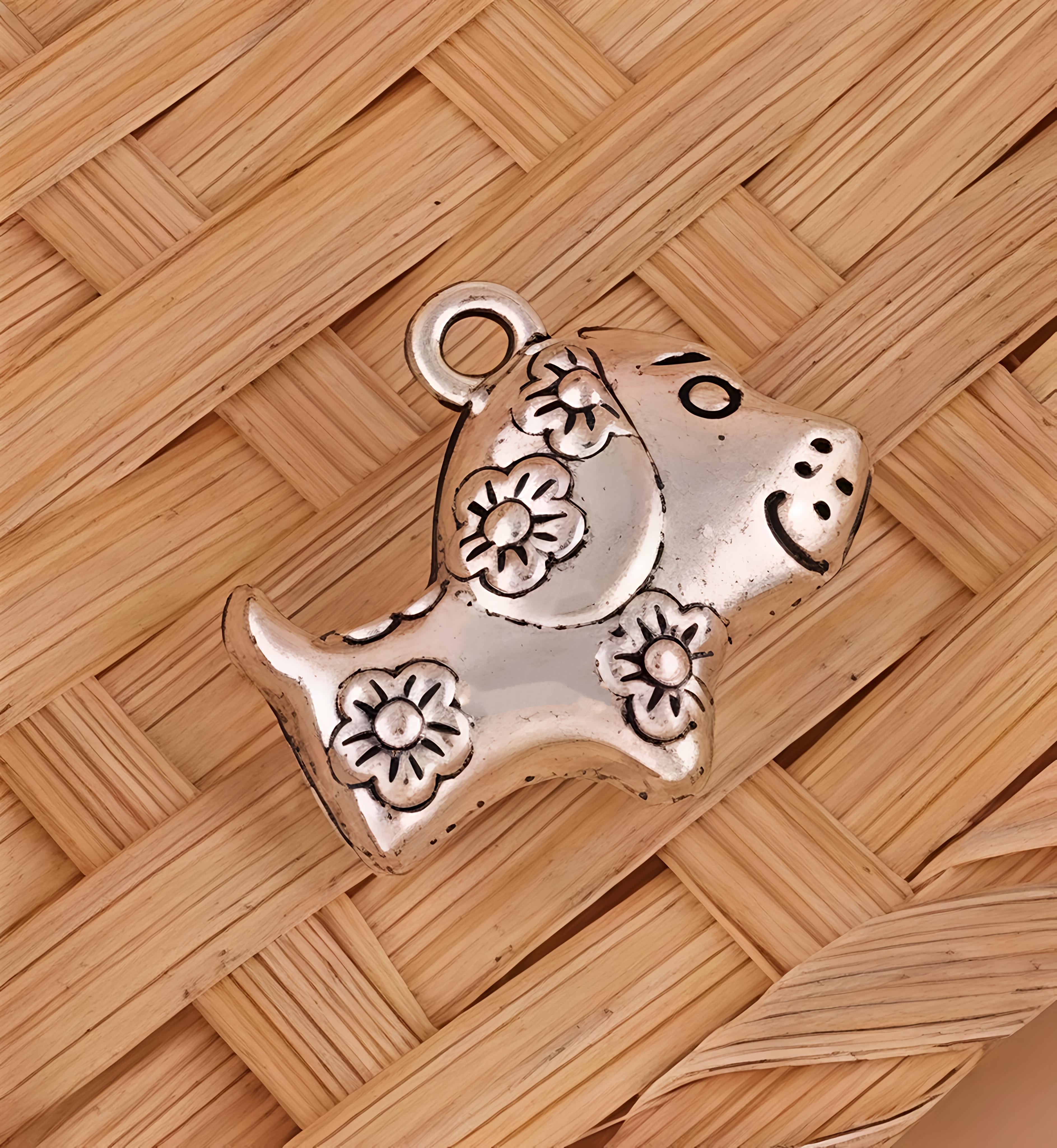SGD$0 Redemption (7): Tibetan Silver Happy Animal Charm ClipOn / Pendant