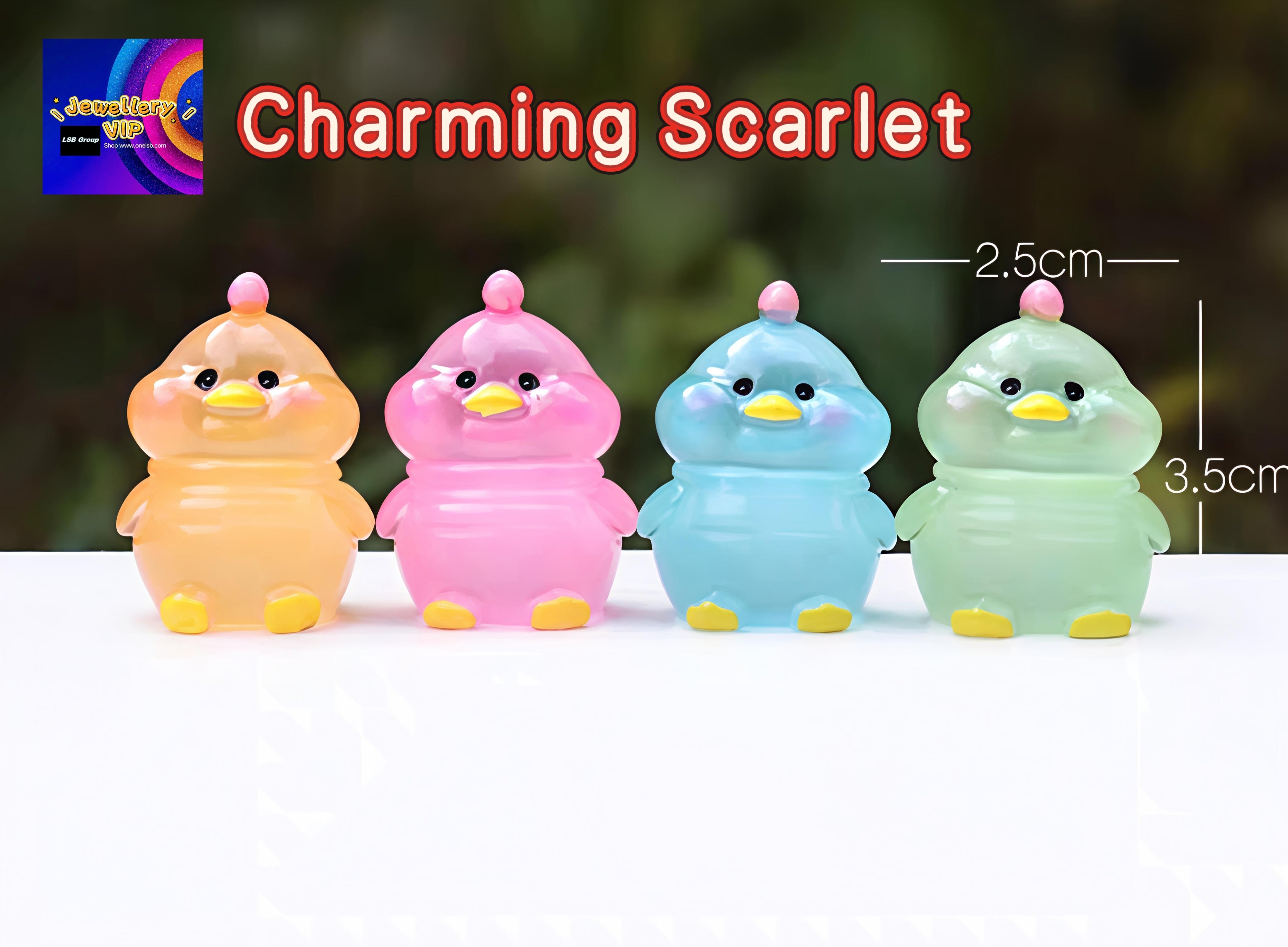 SCO01 The Red Therapy Charming Scarlet Mascot Miniature