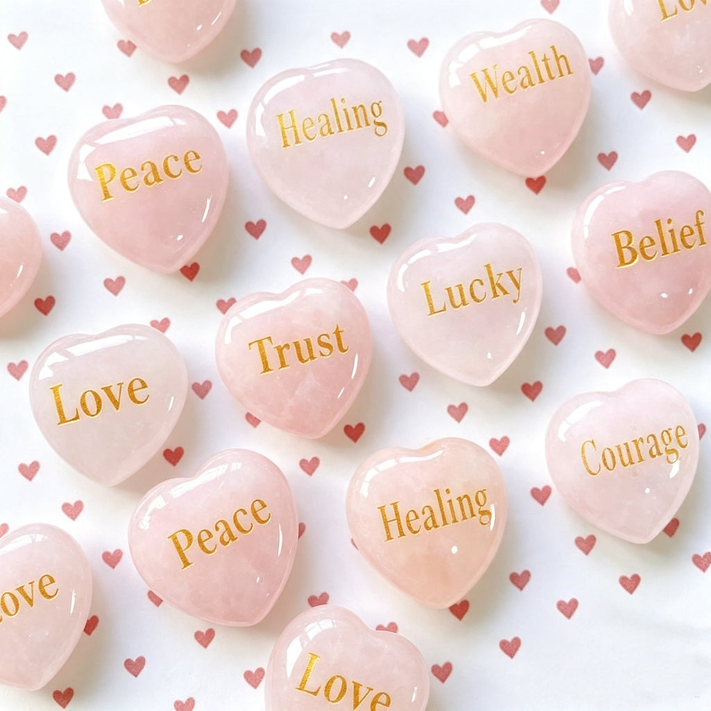 DRN01 Rose Quartz Inspirational 30mm