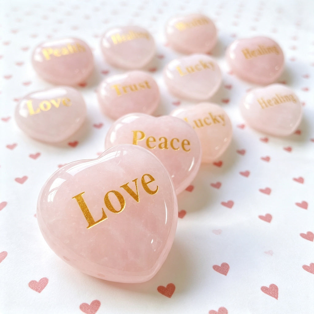 DRN01 Rose Quartz Inspirational 30mm